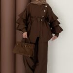 Gold Kat Kat Cupra İkili Takım - Kahverengi