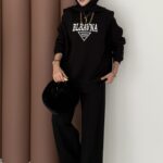 Blravna Şardonlu Çımalı İkli Takım - Siyah