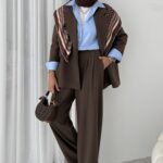 Massi Business İkili Takım - Kahverengi