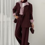 Massi Business İkili Takım - Bordo