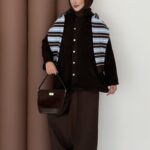 Lost Çıtçıtlı Kaşe Ceket - Kahverengi