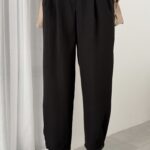 Marka Muadili Havuç Pantolon - Siyah