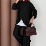 Lisbon Premium İçlikli İkili Takım - Siyah