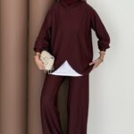 Lisbon Premium İçlikli İkili Takım - Bordo