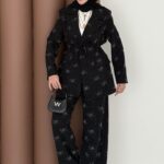 Chanell Business Taşlı İkili Takım - Siyah