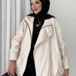 Zra Muadil Deri Ceket - Bej