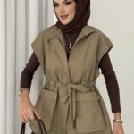 Pinterest Fox Yelek - Haki