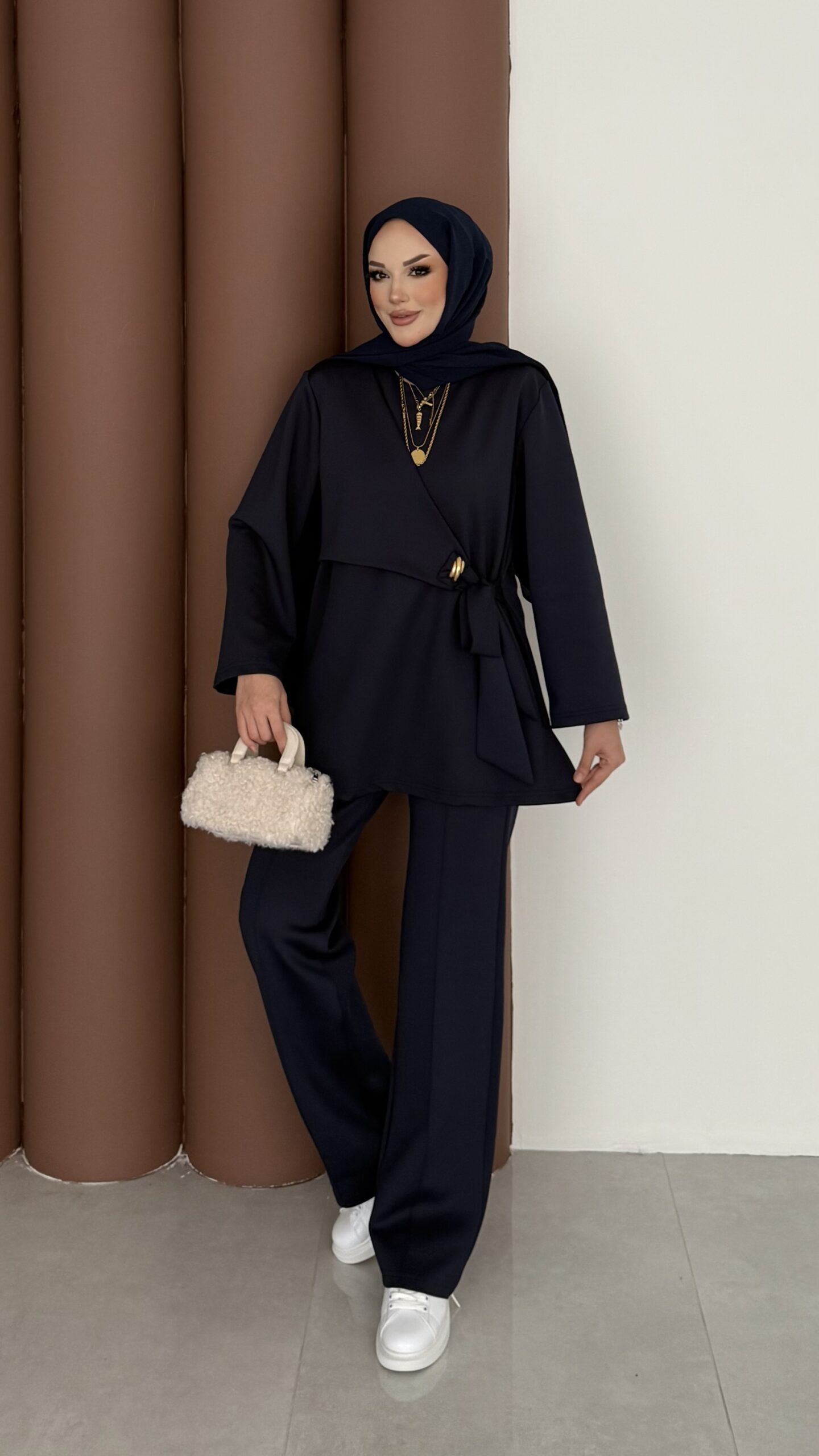 img_2033-scaled-1-1.jpeg Merly Yandan Bağlamalı Scuba İkili Takım - Lacivert - Görsel 1