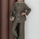 Most Cupra Çıtçıtlı İkili Takım - Haki