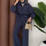 Marka Muadili Modal Tensel İkili Takım - Lacivert