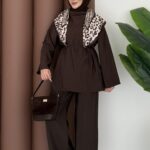 Jessica Premium Cupra İkili Takım - Kahverengi