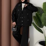 Swaroski Scuba Bomber İkili Takım - Siyah