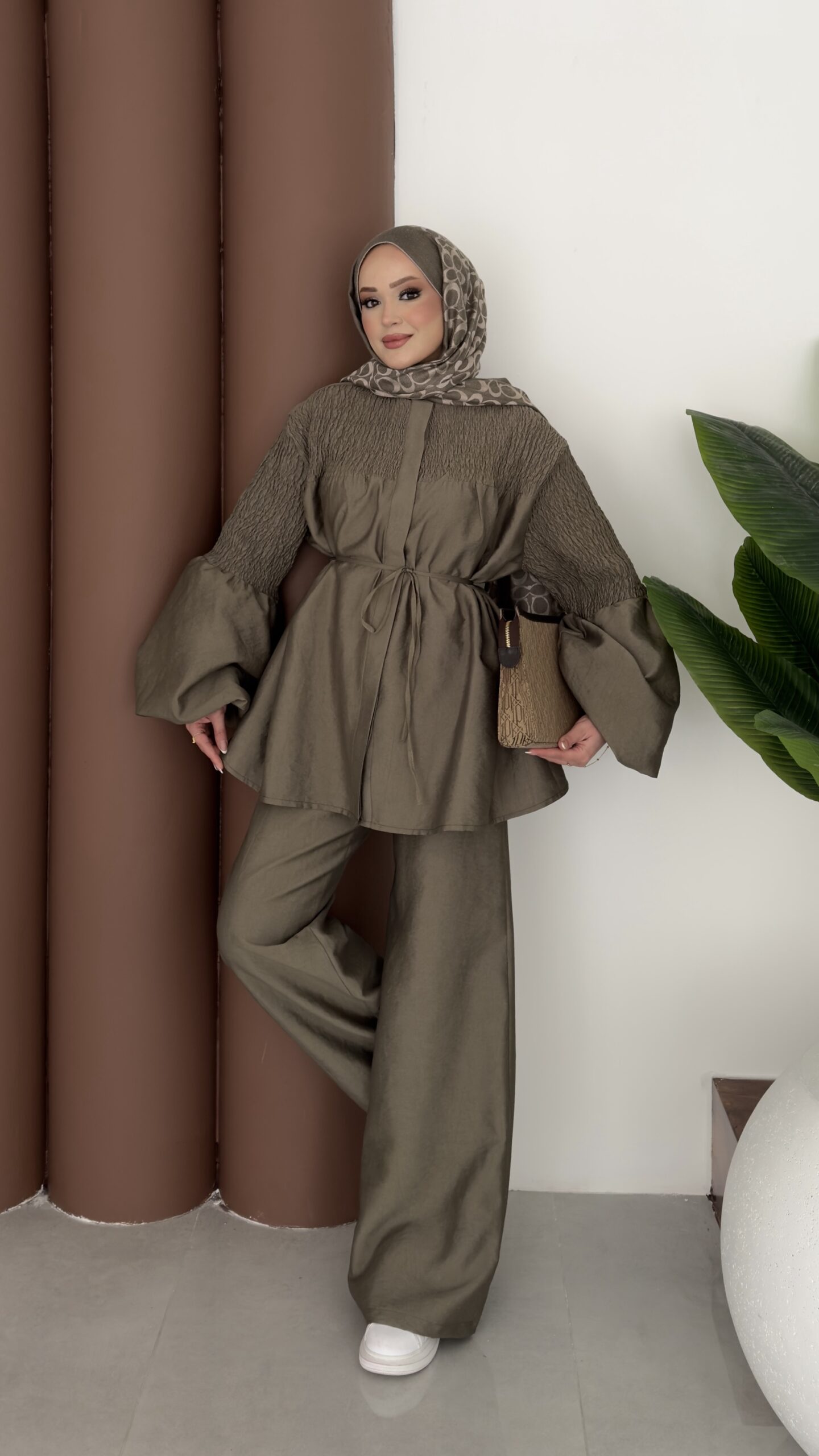 img_2842-scaled-1.jpeg Premium Gipeli Cupra İkili Takım - Yağ Yeşil - Görsel 1