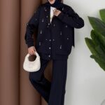 Swaroski Scuba Bomber İkili Takım - Lacivert