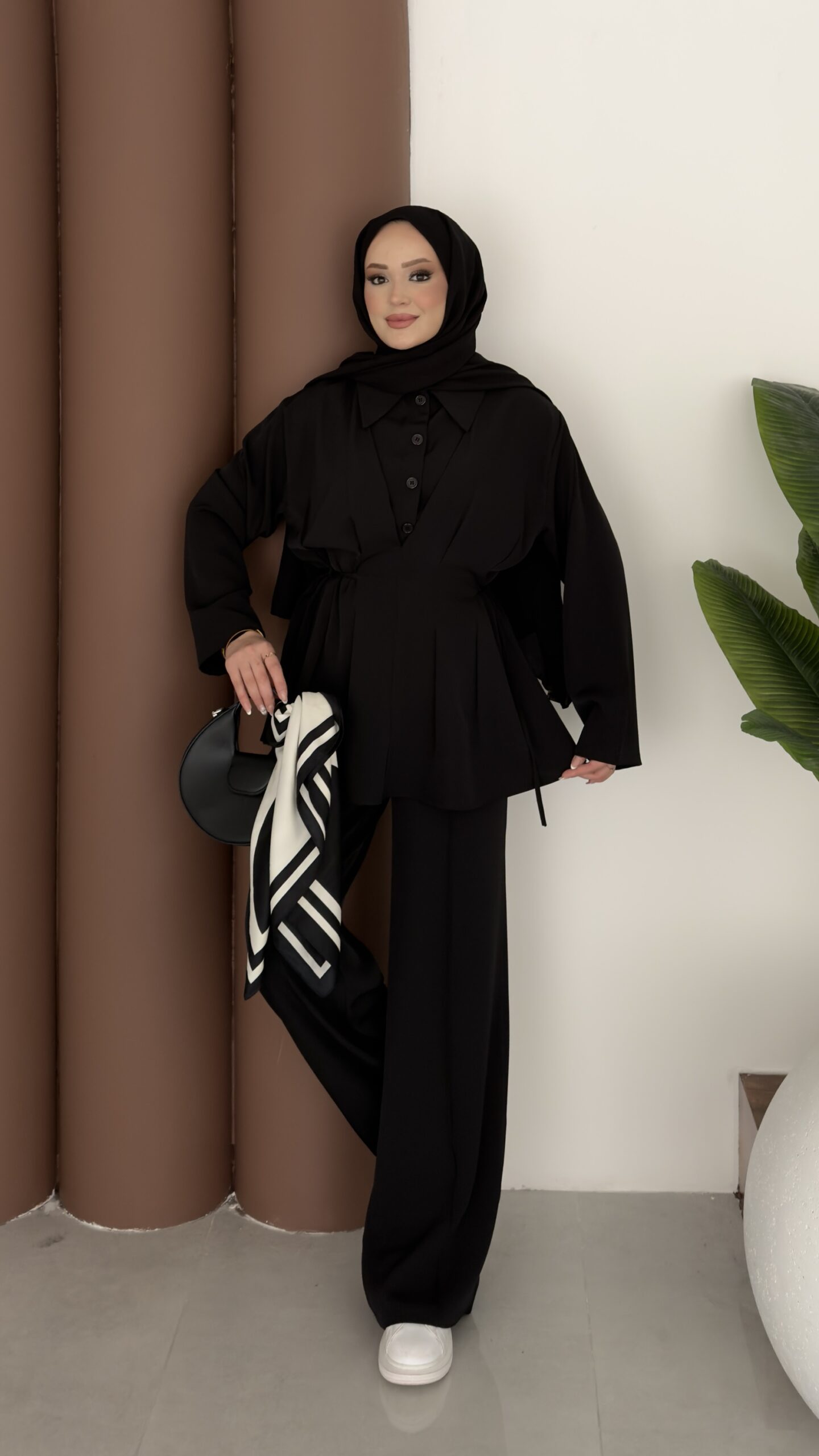 img_2919 Juliet Pensli İkili Takım - Siyah - Görsel 1