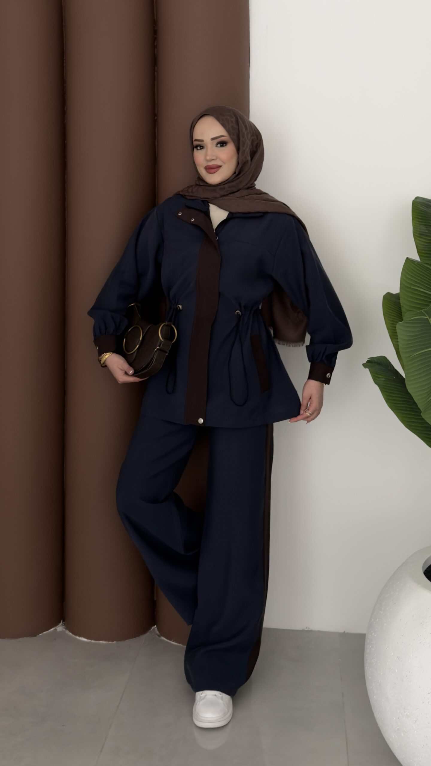 img_3117-scaled-1.jpeg Grace Garnili Tensel İkili Takım - Lacivert - Görsel 1