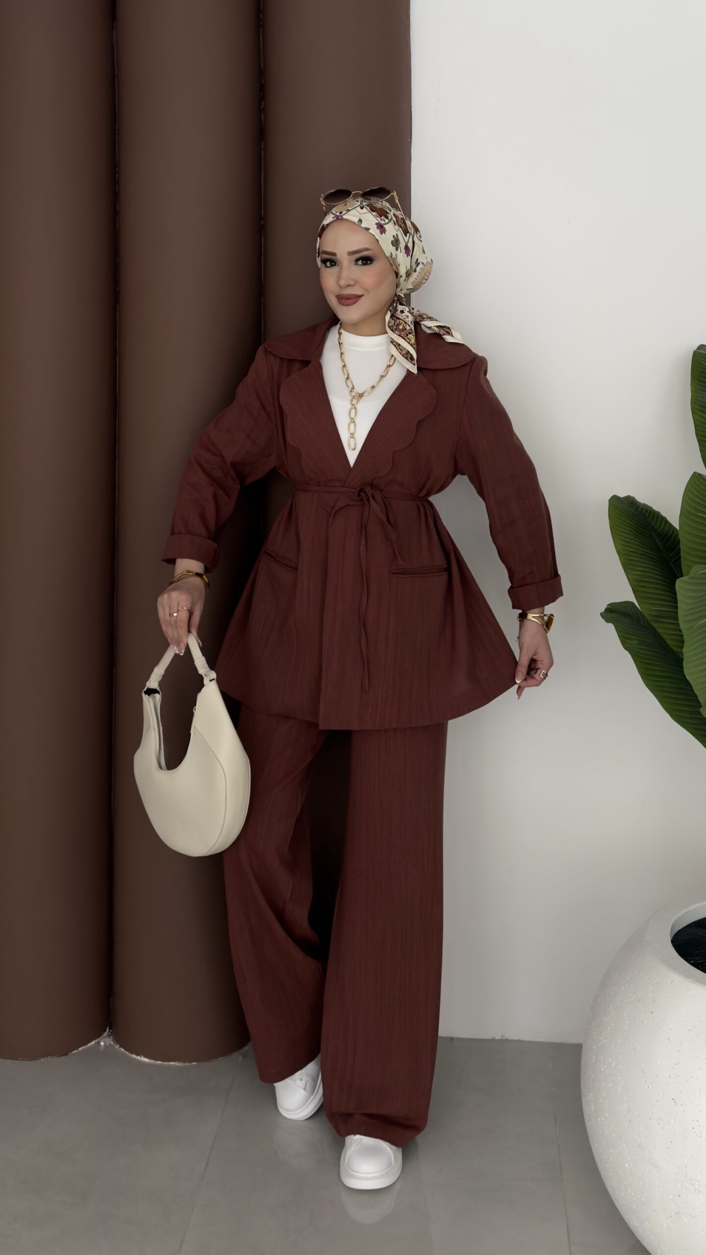 img_3799-scaled-1.jpeg Chino Premium Keten İkili Takım - Bordo - Görsel 1