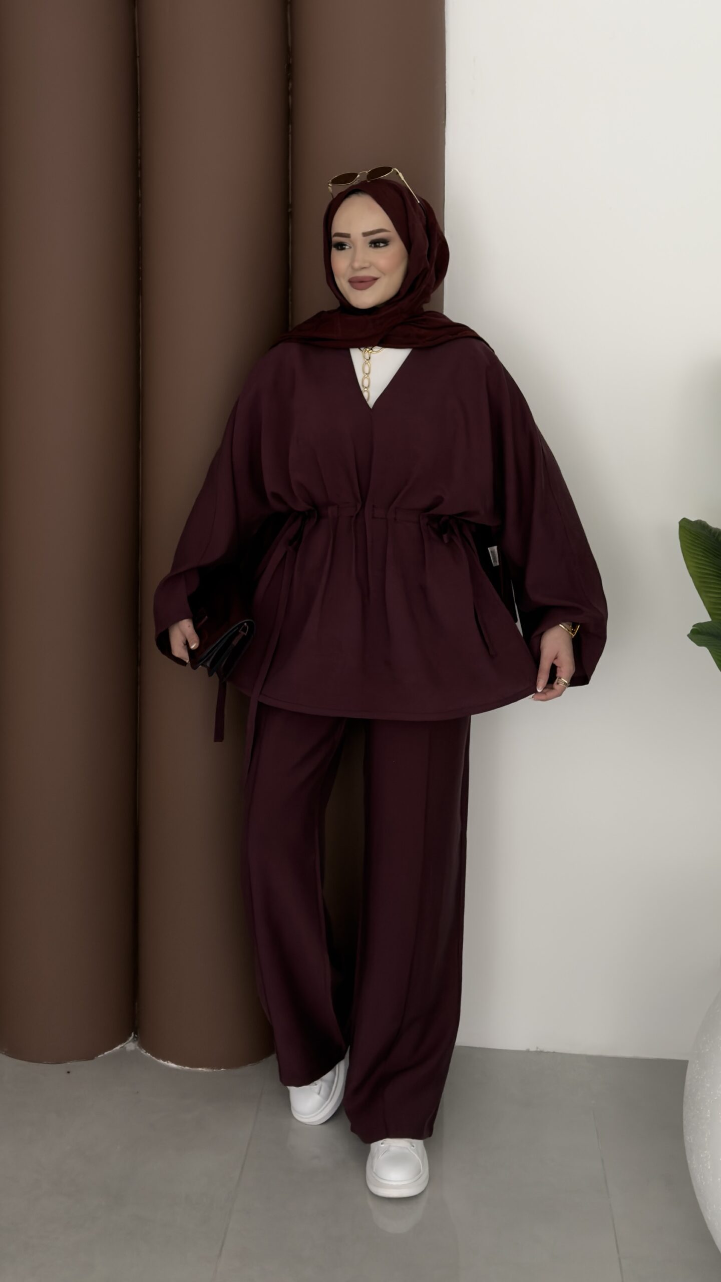 img_4507-scaled-2.jpeg Bali Bağlamalı Tensel İkili Takım - Bordo - Görsel 1