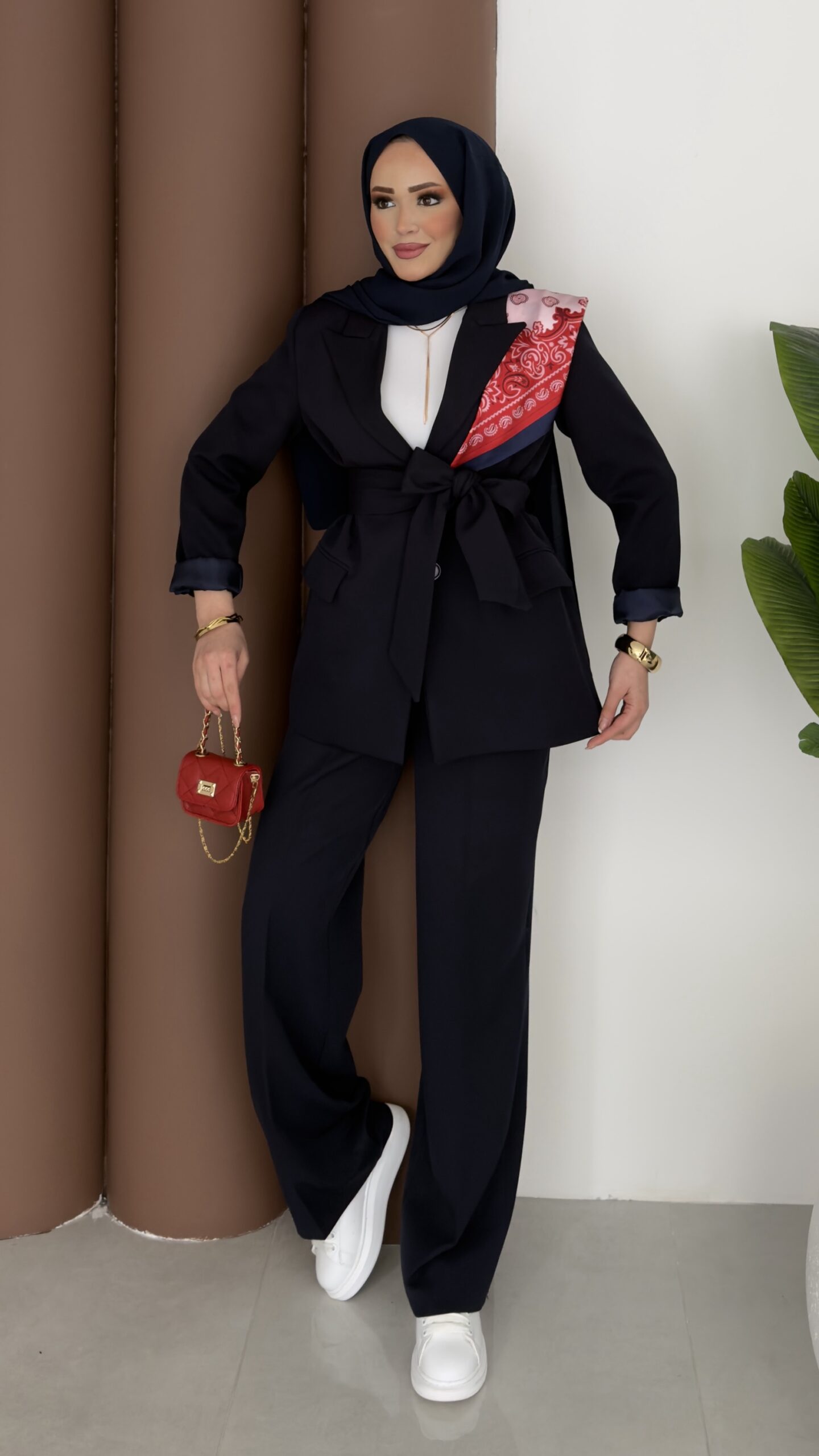 img_0424-scaled-1.jpeg Bussines Blazer Dabıl İkili Takım - Lacivert - Görsel 1