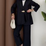 Melanj Cupra Tokalı İkili Takım - Lacivert