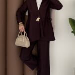 Melanj Cupra Tokalı İkili Takım - Bordo