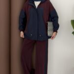 FoQus Oysh Garnili İkili Takım - Bordo