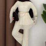 Fisto Dantelli İkili Takım - Bej