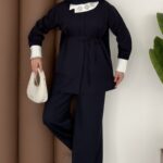 Pandora Taşlı Dabıl İkili Takım - Lacivert