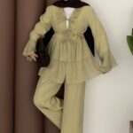 Dubai Vual İkili Takım - Yağ Yeşil