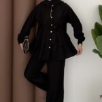 QOSTA Çilek İkili Takım - Siyah