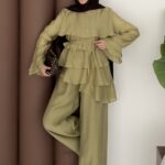 Princess Kat Kat Vual İkili Takım - Yağyeşil