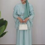 Hawai Desenli Vual İkili Takım - Mavi