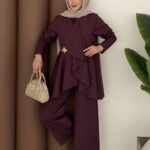 Dream Bronşlu İkili Takım - Mürdüm