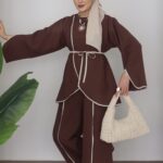 MNGO Keten İkili Takım - Kahverengi