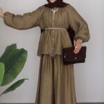 Swan Kemerli İkili Takım - Haki