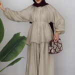 Swan Kemerli İkili Takım - Bej