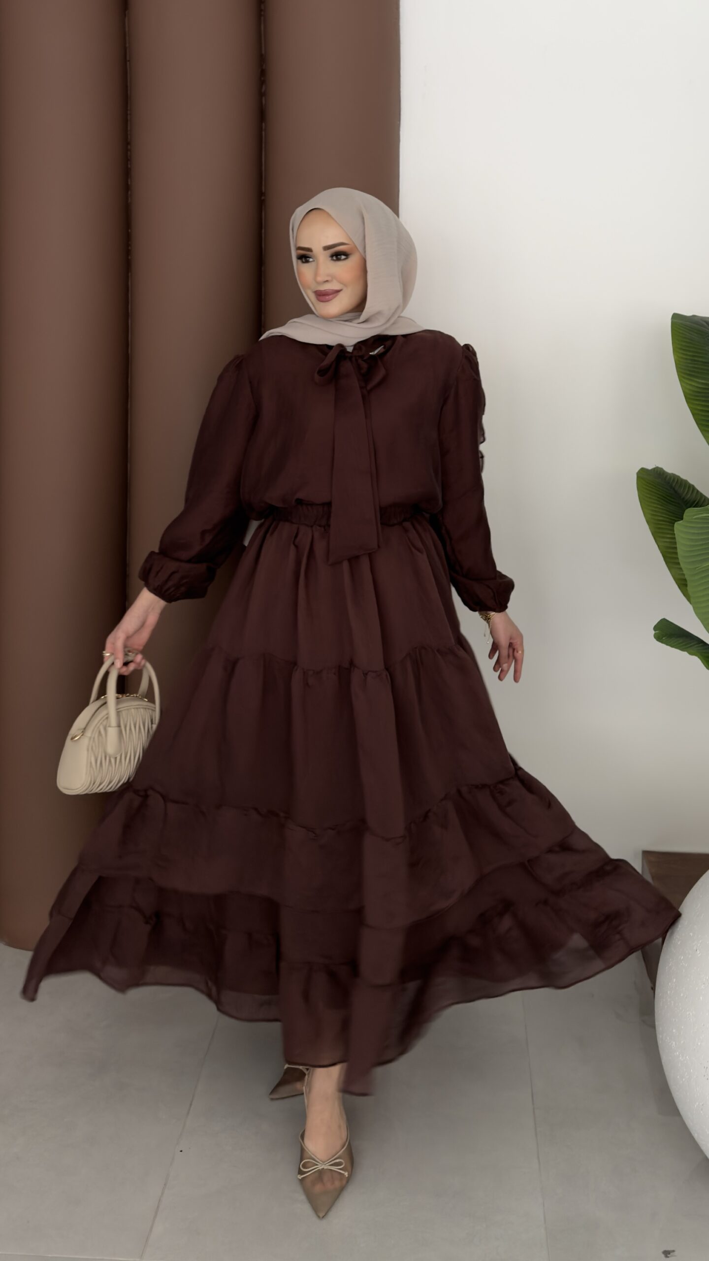 img_0958 Madrid Vual Etekli İkili Takım - Mürdüm - Görsel 1