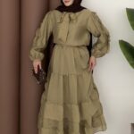 Madrid Vual Etekli İkili Takım - Yağyeşil