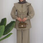 Henry Fermuarlı İkili Takım - Haki