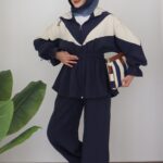 Qampüs Garnili Tensel İkili Takım - Lacivert