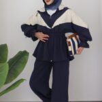 Qampüs Garnili Tensel İkili Takım - Lacivert