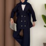 Fresh Modal Trenç İkili Takım - Lacivert