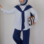 Twist Muadil Gömlekli Üçlü Takım - Lacivert