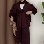 Bondy Rose İkili Takım - Bordo