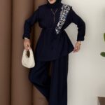 Monch Vatkalı Modal İkili Takım - Lacivert