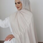 MNB Native Bordürlü Naia Şal - Bej