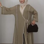 Beach Kimono İkili Takım - Haki