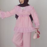Yasmin Astarlı Vual İkili Takım - Pembe