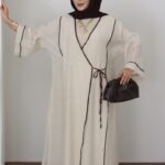 Beach Kimono İkili Takım - Bej