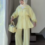 Oysh Muadil Rip Detaylı İkili Takım – Sarı